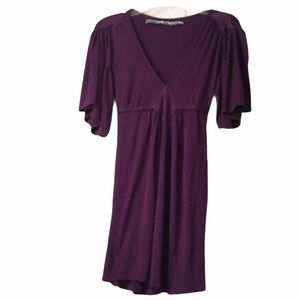 Zara - Classic babydoll purple dress size M